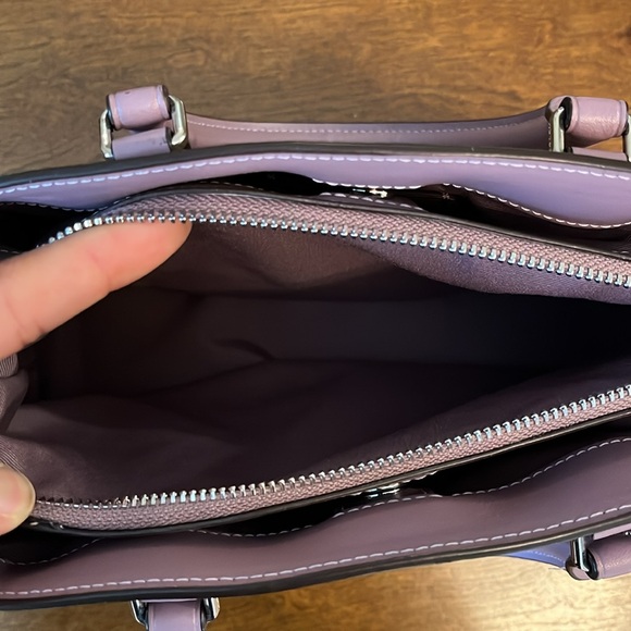 Lavender and tan Coach purse. New in perfect condition - Picture 4 of 8